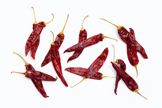 Freeze Dried Hot Peppers Mix - Pack of 30