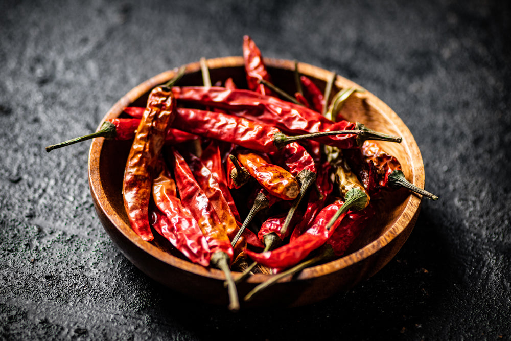 Freeze Dried Hot Peppers Mix - Pack of 30