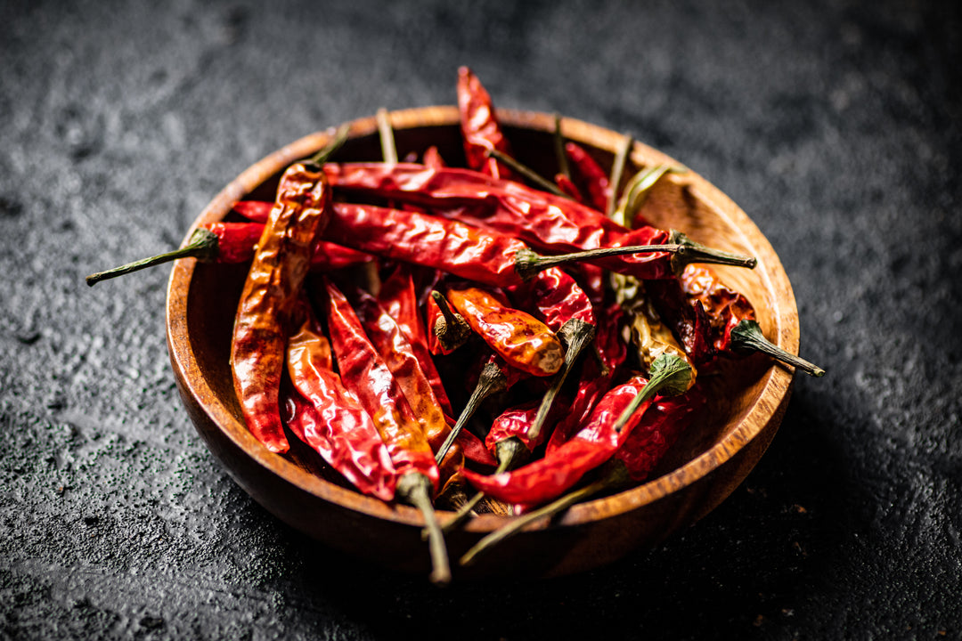 Freeze Dried Hot Peppers Mix - Pack of 30